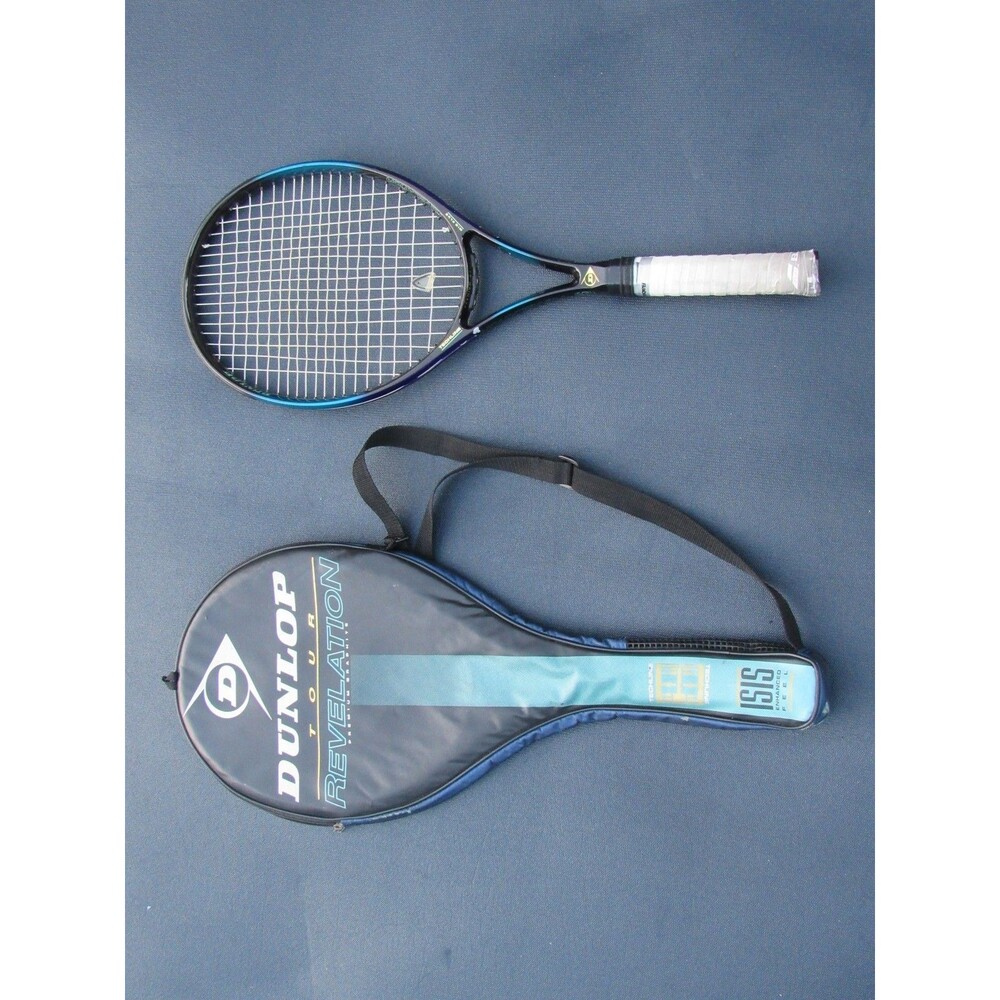 Dunlop Revelation Tour Mid Plus Tennis Racquet L3 ISIS Techline w/ Case